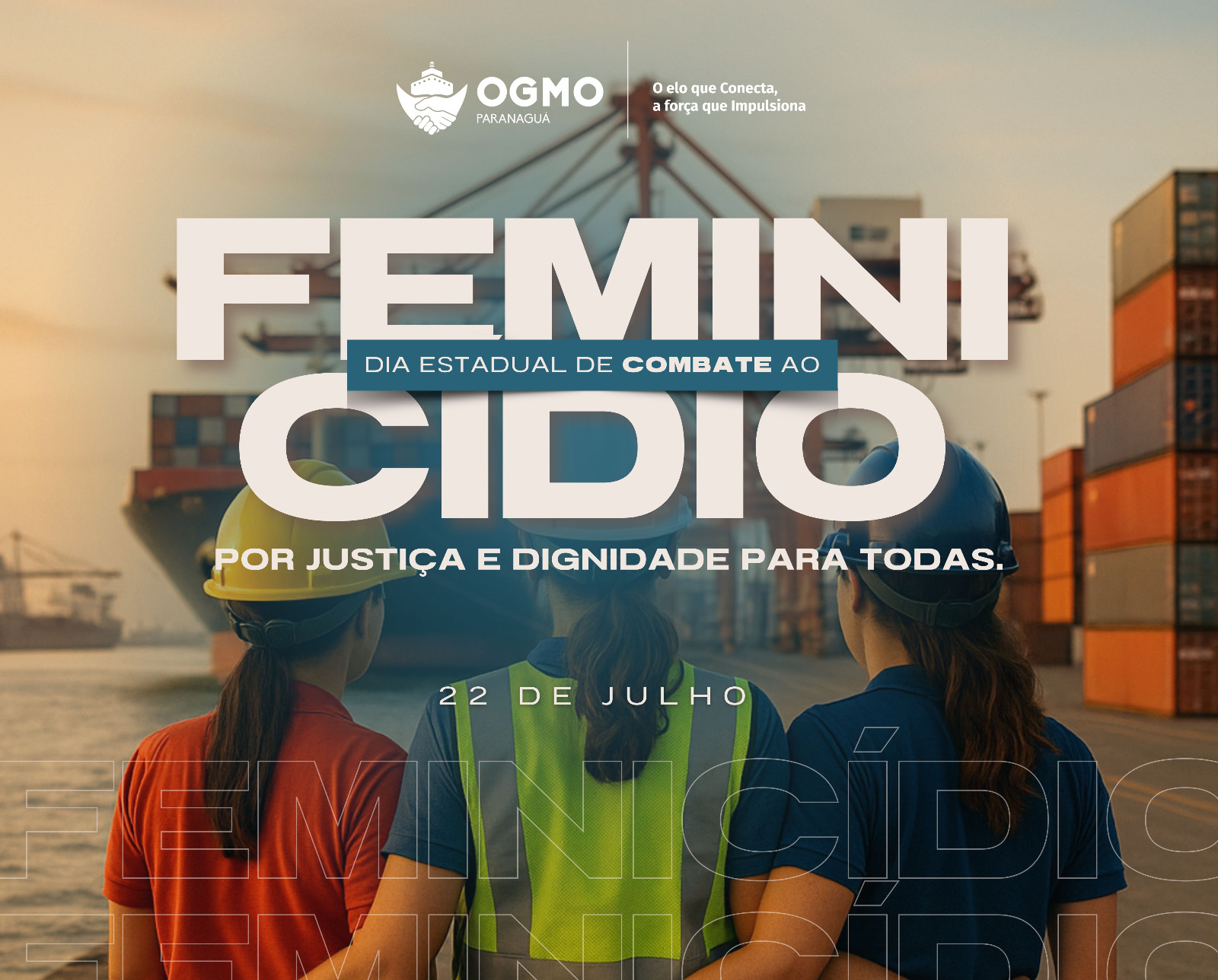 OGMO/Paranaguá na Luta Contra o Feminicídio